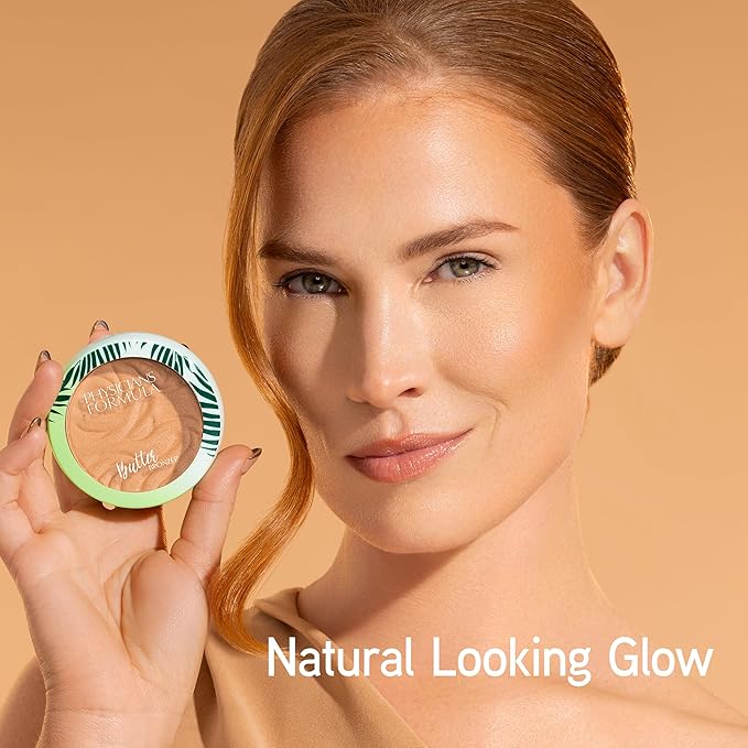 Physicians Formula Murumuru Butter Bronzer, Moisturizing, Nourishing Murumuru Butter for Silky Glow, Dermatologist Tested, Hypoallergenic, Vegan & Cruelty-Free - Light Bronzer