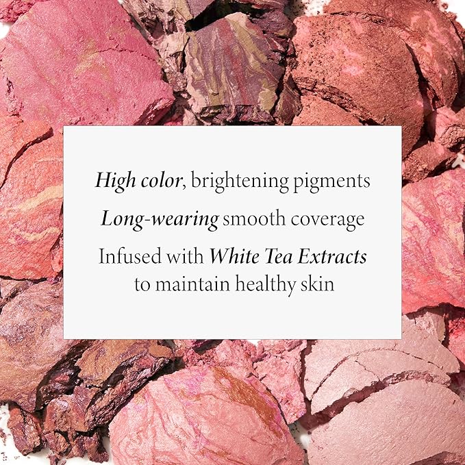 LAURA GELLER NEW YORK Baked Blush-n-Brighten Marbleized Blush for Cheeks - Raspberry Finish - Buildable Color