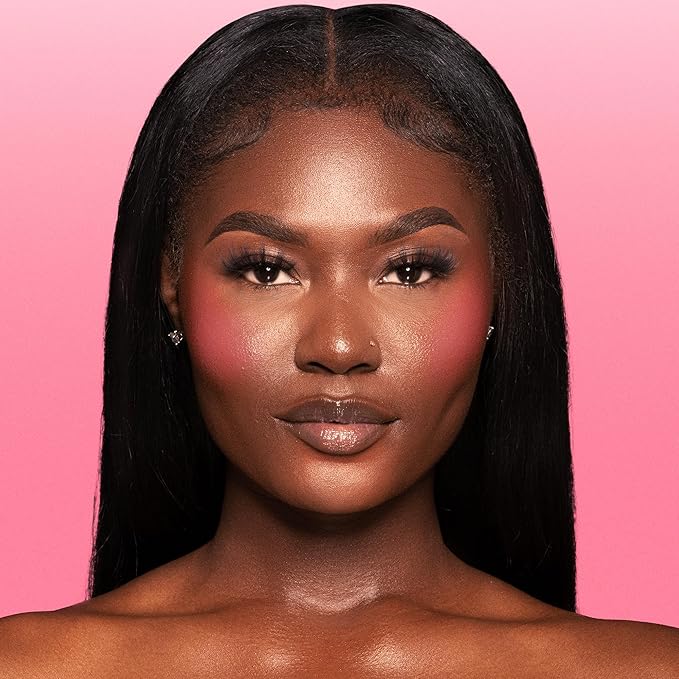 Juvia's Place Blushed Liquid BlushLighter Pink Lady Glow - Liquid Blush for Cheeks with Luminous Glow, Long-Wearing, Buildable & Highly-Pigmented Makeup Blush, Easy to Blend Liquid Blush