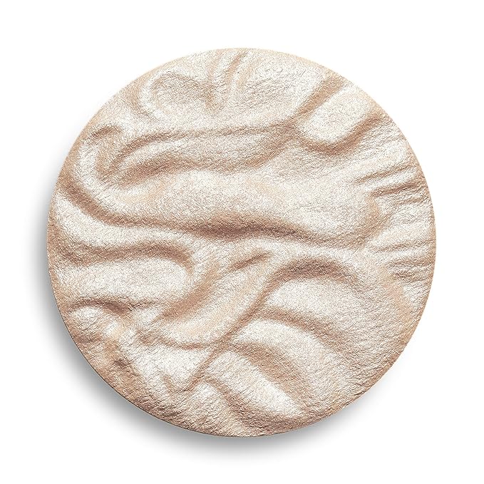 Revolution Beauty, Reloaded Pressed Powder Highlighter, Intensely Pigmented for a High Impact Dewy Finish, Just My Type, 0.22 Oz.