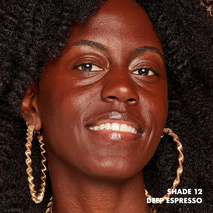 NYX PROFESSIONAL MAKEUP Bare With Me Tinted Skin Veil, Lightweight BB Cream - Deep Espresso